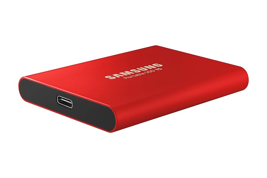 Samsung Portable SSD T5 500GB レッド Samsung Portable SSD T5 Red&Gold | Specs & Features